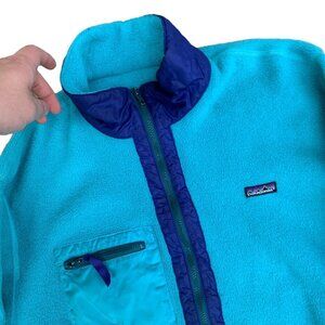 VINTAGE Patagonia Fleece Synchilla Half Zip Sweater XL